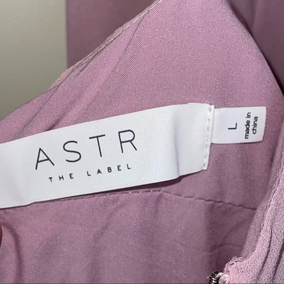 ASTR The Label HOLLAND MAXI DRESS Lilac L - Picture 13 of 17